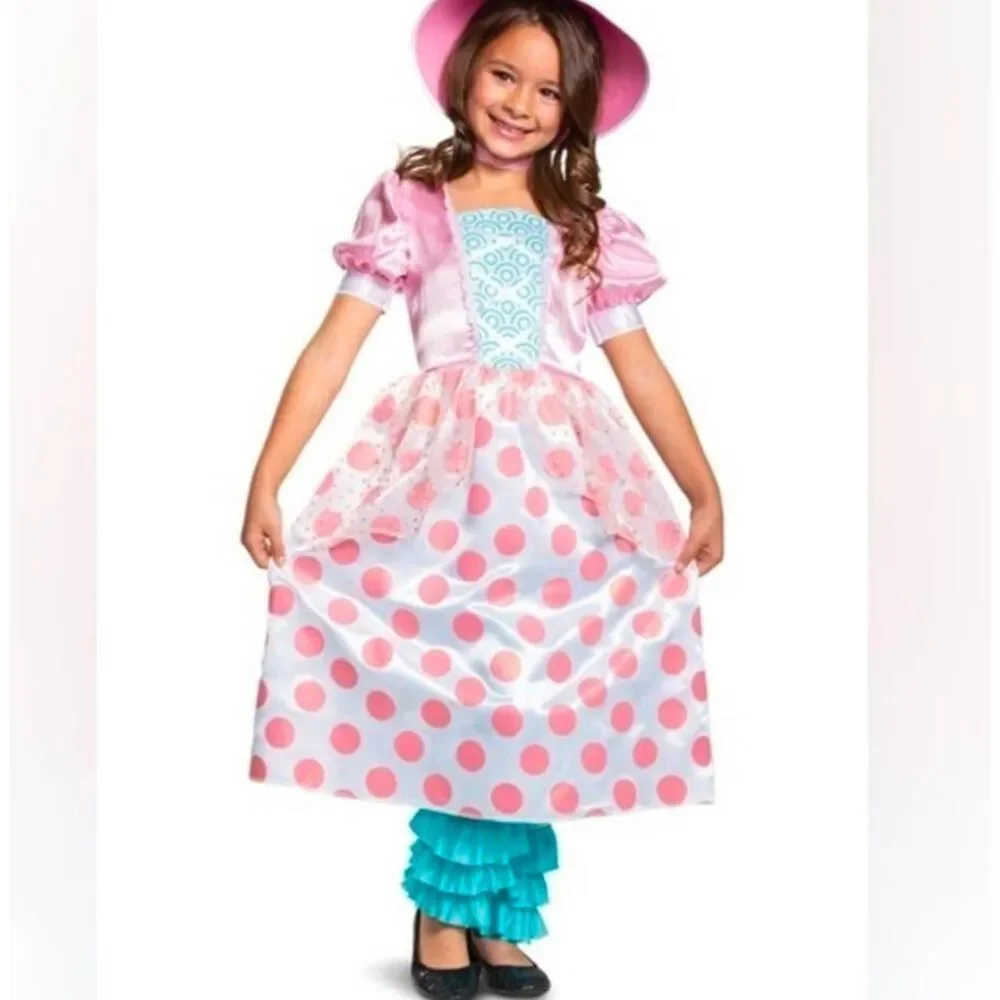 💜Disney Pixar Toy Story Deluxe Bo Peep Costume Youth Medium